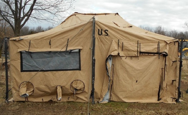 army tents